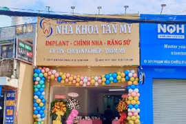 Phạt Nha khoa Tân Mỹ 90 triệu, đình chỉ hoạt động 18 tháng