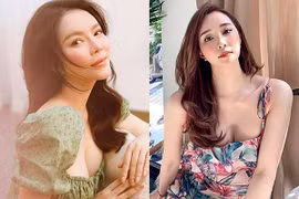 Lý Nhã Kỳ, Quỳnh Nga giản dị vẫn xinh đẹp quyến rũ