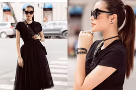 Phạm Hương chất lừ trước ngày sang Hàn dự Seoul Fashion Week