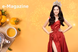 e-Magazine: Hoa hậu Đỗ Thị Hà: Tết là để… ở bên gia đình