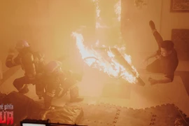 Xuân Phúc, Lãnh Thanh ám ảnh khi đóng phim “Đi về phía lửa“