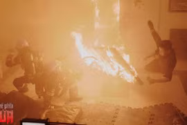 Xuân Phúc, Lãnh Thanh ám ảnh khi đóng phim “Đi về phía lửa“