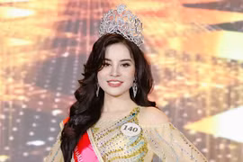 Sắc vóc mỹ nhân Hải Phòng đạt giải Hoa hậu Nhân ái