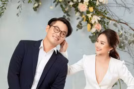 Trọn bộ ảnh cưới đẹp như mơ của vợ cũ cố người mẫu Duy Nhân 