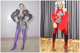 Tóc Tiên nhìn lùn tịt chỉ vì kiểu boots quá gối "sai trái"