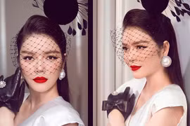 Lý Nhã Kỳ đẹp kiêu sa diễn vedette trong show của NTK Thanh Huỳnh