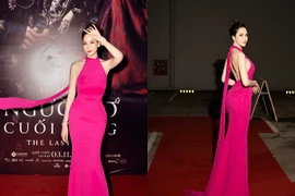 Con dâu ông Hoàng Kiều gợi cảm dự ra mắt phim “Người vợ cuối cùng“