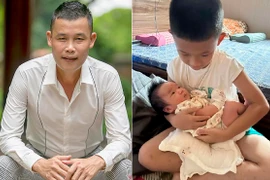 Hiệp Gà khoe khoảnh khắc đáng yêu của cháu ngoại 