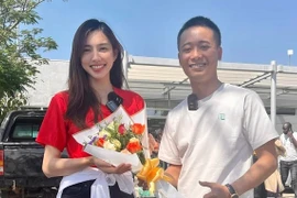 Hoa hậu Thùy Tiên phản hồi tin sắp cưới Quang Linh