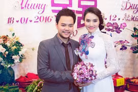 Diễn viên Trang Nhung hạnh phúc trong lễ cưới 