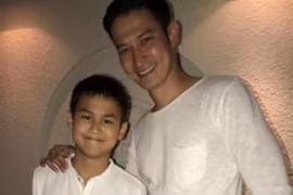 Huy Khánh và vợ cũ cùng tổ chức sinh nhật cho con