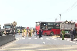 Quảng Bình: Tai nạn liên hoàn trên quốc lộ 1A, 8 người bị thương