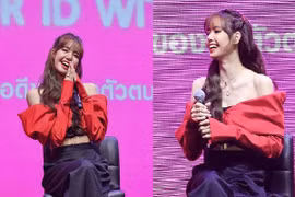 Lisa (BlackPink) xinh đẹp khi diện trang phục của NTK Công Trí