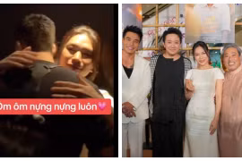 Mỹ Tâm ôm và nựng Mai Tài Phến, thốt lên mê "Võ Tòng"