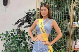 Thiên Ân mặc quần ngược ở Miss Grand khiến stylist ngao ngán