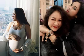 Loạt ảnh bụng bầu vượt mặt của con gái diva Thanh Lam 