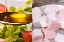 Mỡ lợn - dầu ăn, loại nào tốt cho sức khỏe hơn?