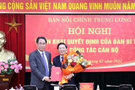 Ông Đặng Văn Dũng làm Phó Trưởng Ban Nội chính Trung ương