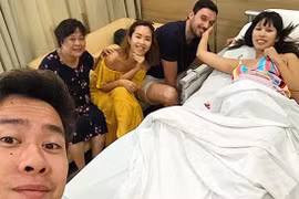 Hà Anh sinh con gái đầu lòng nặng 4,4kg