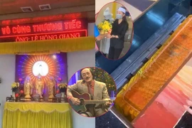 Các con khóc ngất khi linh cữu nghệ sĩ Giang Còi đưa vào hỏa táng