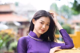 Vẻ đẹp trong trẻo của nữ sinh có tên lạ nhất Miss World Vietnam