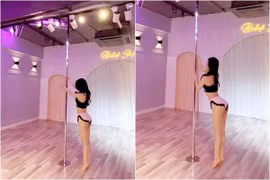 Trang phục múa cột siêu ngắn của Quỳnh Nga bị "ném đá"