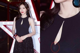 Tần Lam "Diên Hi công lược" tự khâu váy vì sợ lộ vòng một