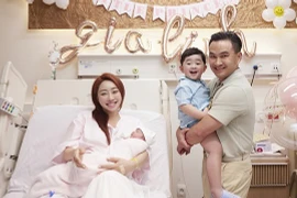 Con gái mới sinh của Chi Bảo - Thùy Chang chuẩn công chúa nhà giàu