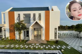 Lê Giang khoe biệt thự hoành tráng sắp hoàn thành
