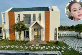 Lê Giang khoe biệt thự hoành tráng sắp hoàn thành