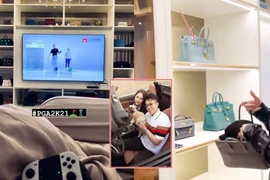 Matt Liu tiếp tục lộ "hint" sống cùng Hương Giang khi check-in phòng ngủ