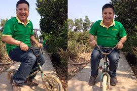 Cựu táo Giao thông Chí Trung cực hài khi cưỡi “siêu xe“