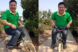 Cựu táo Giao thông Chí Trung cực hài khi cưỡi “siêu xe“