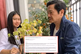 Con gái NSND Trung Anh nhận học bổng trường Đại học hàng đầu Mỹ