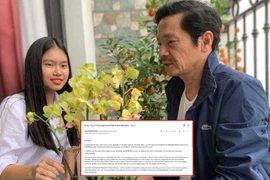 Con gái NSND Trung Anh nhận học bổng trường Đại học hàng đầu Mỹ