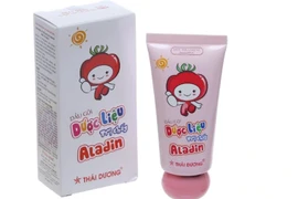 Dầu gội Aladin của Sao Thái Dương chứa "chất lạ”… hại cho người dùng