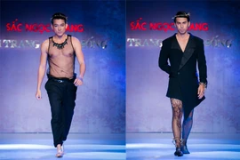 Phát sốt với thời trang xuyên thấu của sao nam