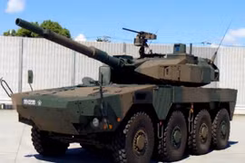 Uy lực xe chiến đấu cơ động bánh lốp do Nhật Bản chế tạo thay thế xe tăng