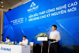 Hòa Phát đạt 3.350 tỷ đồng lợi nhuận sau thuế quý 1