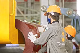 Nam Kim tái khởi động Nhà máy Ống Thép Nam Kim Chu Lai