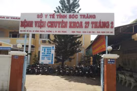 BV Chuyên khoa 27 tháng 2 Sóc Trăng công bố nhà thầu mua sắm vật tư y tế