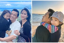 Lam Trường du lịch cùng vợ thứ hai kém 17 tuổi và con gái