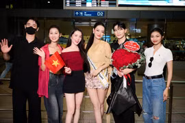 Trai đẹp Hàn Quốc tiễn Khánh Linh thi Miss Intercontinental 2024