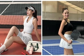 Đọ vẻ gợi cảm của dàn mỹ nhân Việt trên sân pickleball