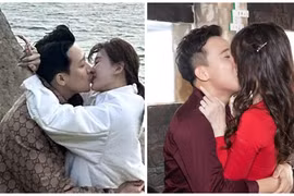 Trấn Thành - Hari Won hôn nhau nồng cháy ở Mỹ