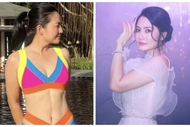 Ngọc Lan mặc bikini khoe dáng nuột nà sau khi giảm 8 kg