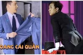 Sự cố trang phục của Shark Minh - Trấn Thành trên sóng truyền hình