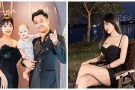 Vợ đẹp con xinh ngoài đời của Anh Tuấn “Phố trong làng”