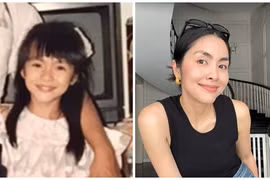 Ảnh ngày bé đáng yêu của Tăng Thanh Hà 