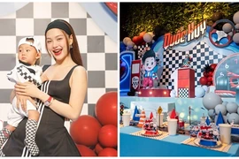 Minh Hằng tổ chức sinh nhật 1 tuổi hoành tráng cho quý tử